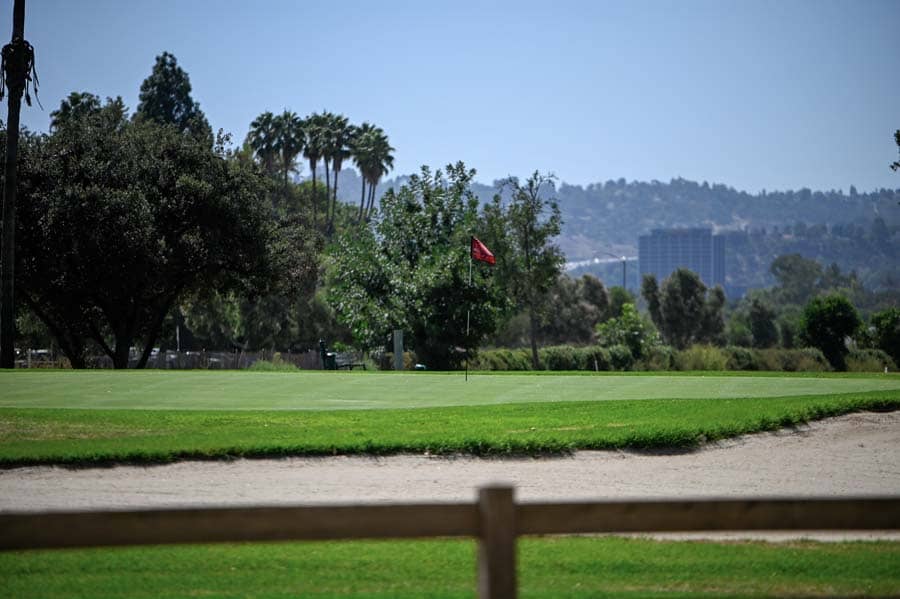 Woodley Lakes fairway