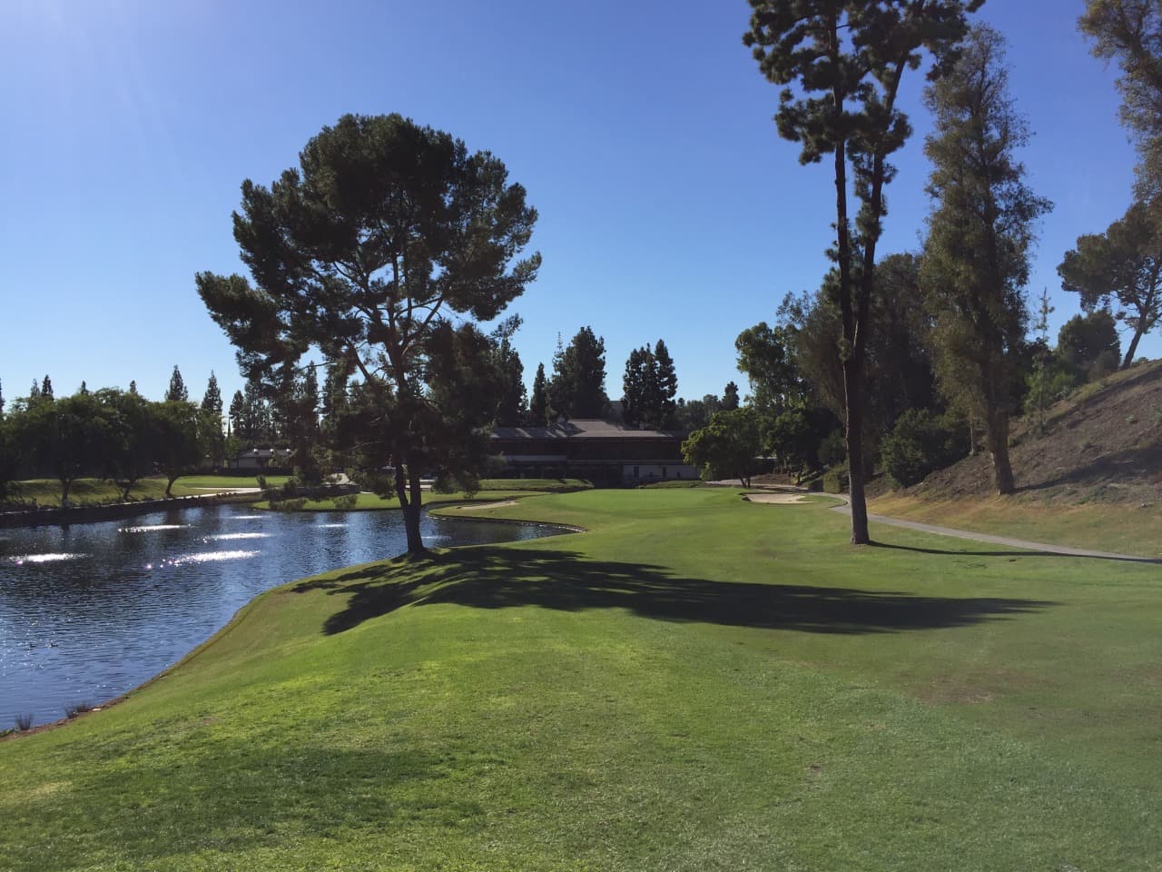 On-course view of Friendly Hills Country Club.