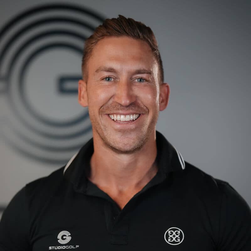 Portrait of South Bay golf instructor Devan Bonebrake (Studio Golf, Hermosa Beach). Source: studiogolfclub.com team page. Used for editorial coverage on a non-commercial site.