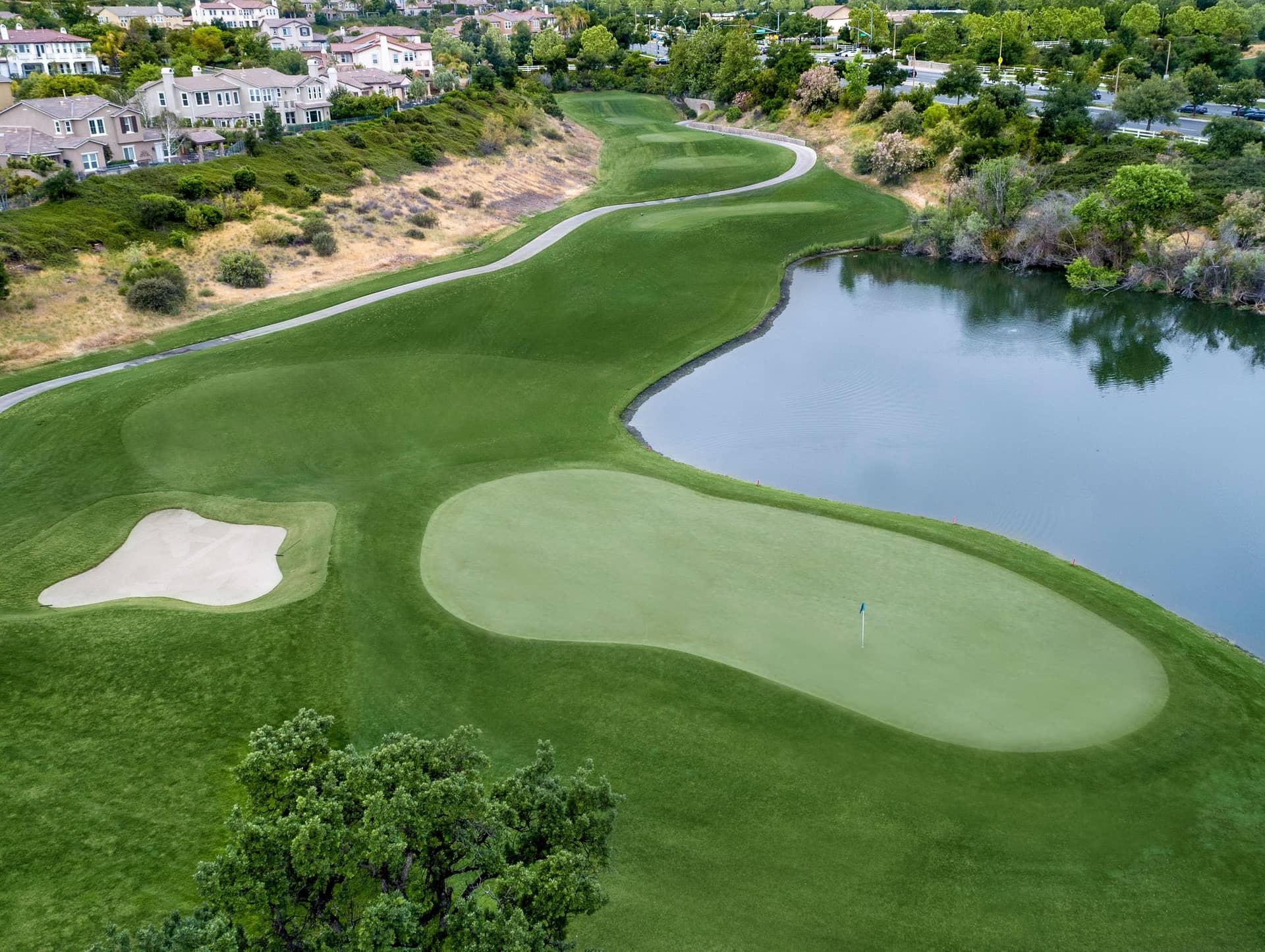 The Oaks Club 9th hole
