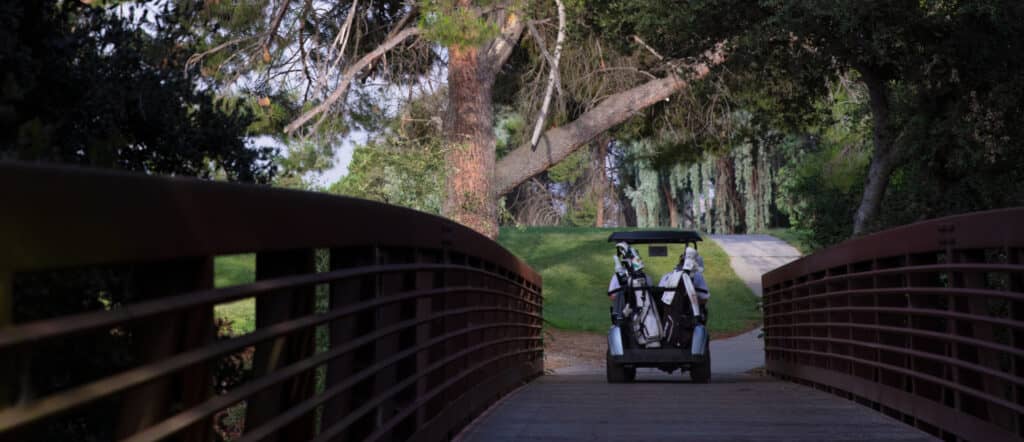 Marshall Canyon cart path