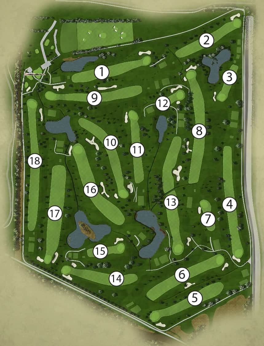 Woodley Lakes Golf Course