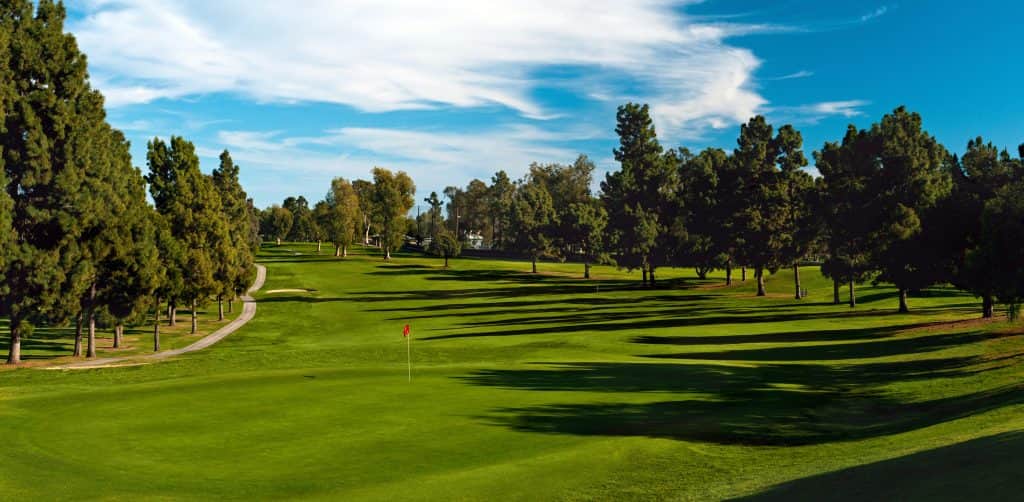 Recreation Park 18 fairway