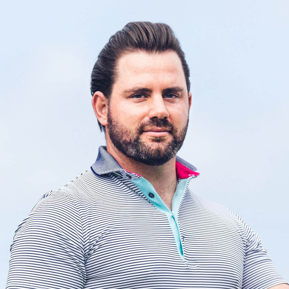 Portrait of Rory Sweeney, Head Golf Professional at The Los Angeles Country Club. Source: his official Callaway staff instructor page (callawaygolf.com). Used for editorial coverage on a non-commercial site.