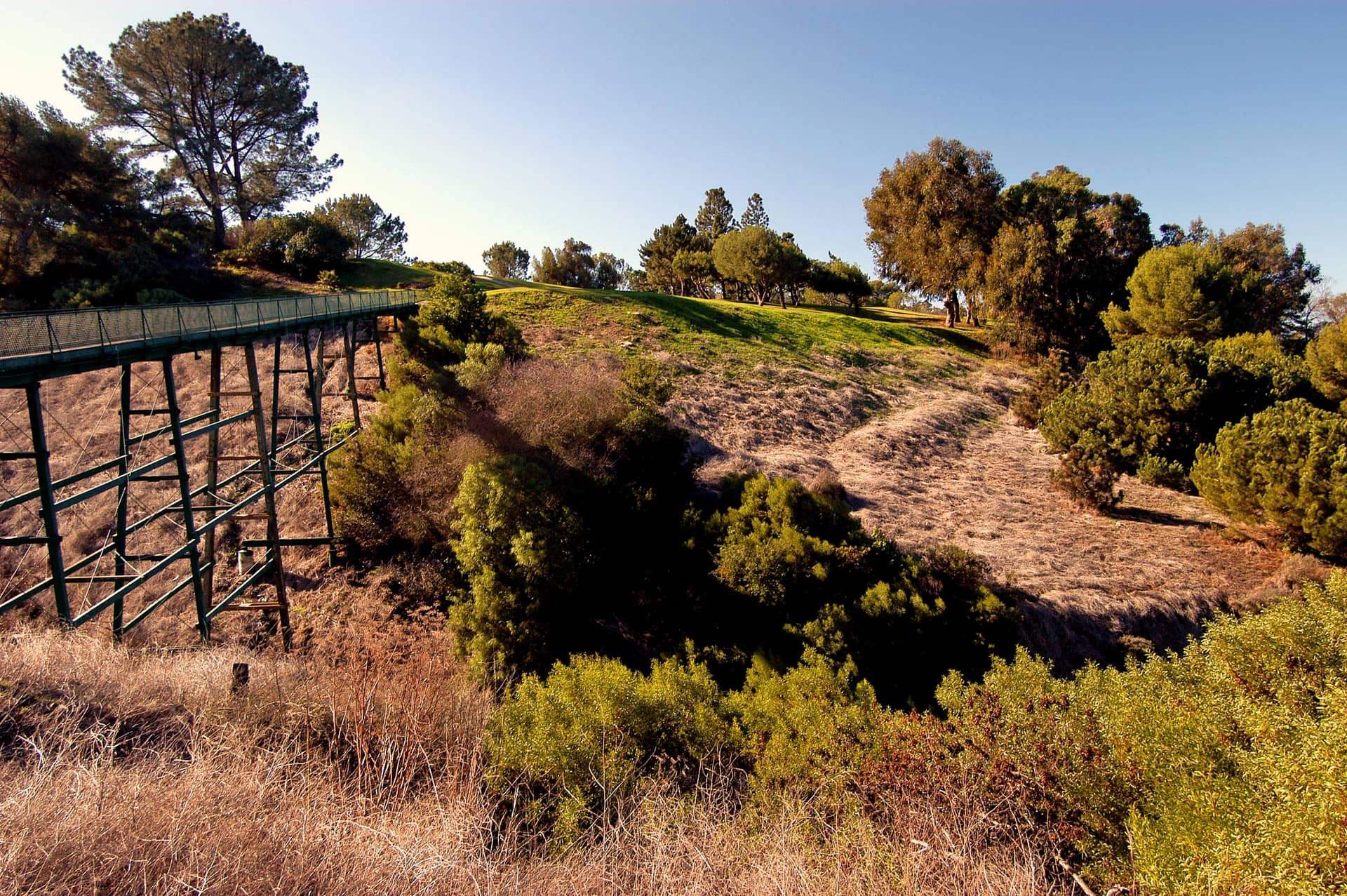 The 12th hole at Palos Verdes Golf Club