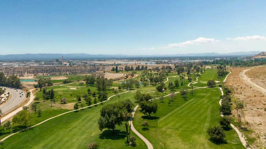 Hansen Dam fairway
